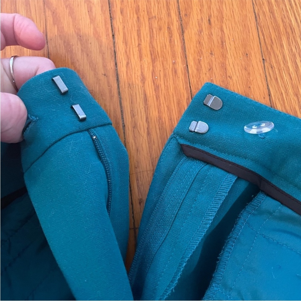 Teal green dress pants - Picture 5 of 7